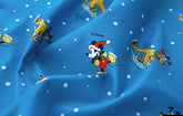 Christmas Disney Mickey Mouse Pluto Skate Fabric made in Korea by the Half Yard